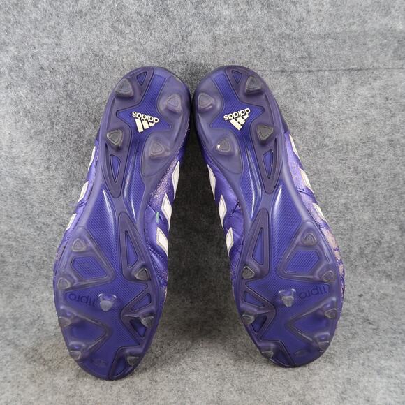 Adidas Shoes Mens 10.5 11pro Football Boots Soccer Cleats Leather Purple D67549 main image 7